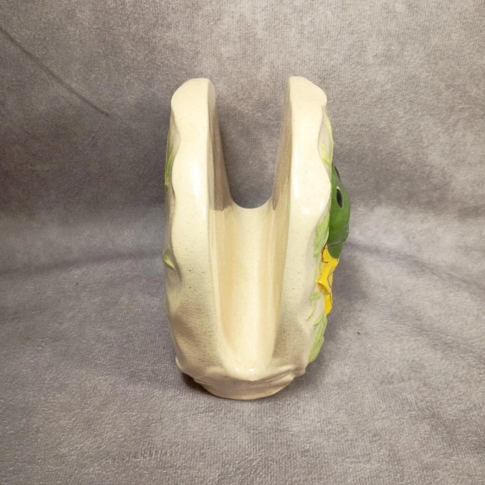 Vintage Neil the Frog Napkin Holder 1979 Hobbyist Piece Speckled Glaze